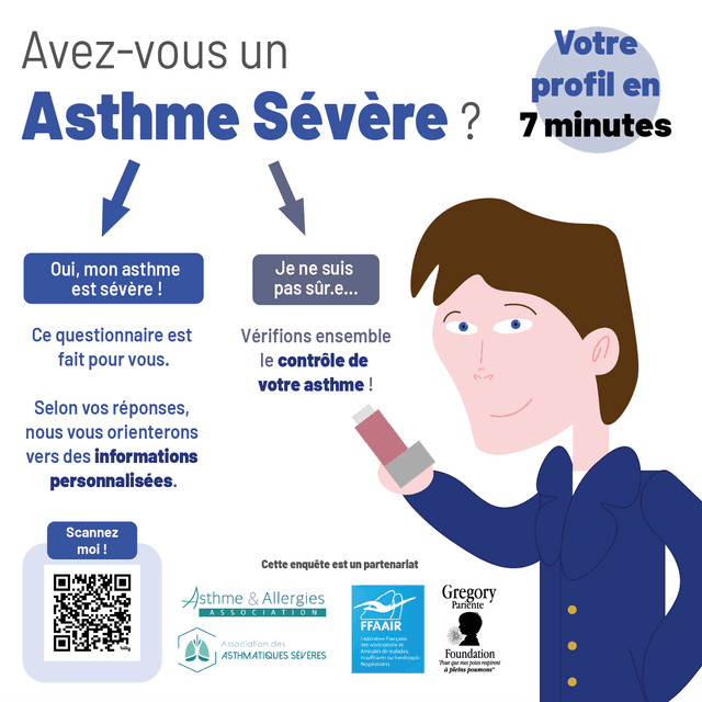 Vous êtes asthmatique sévère et vous cherchez à mieux contrôler votre asthme ?