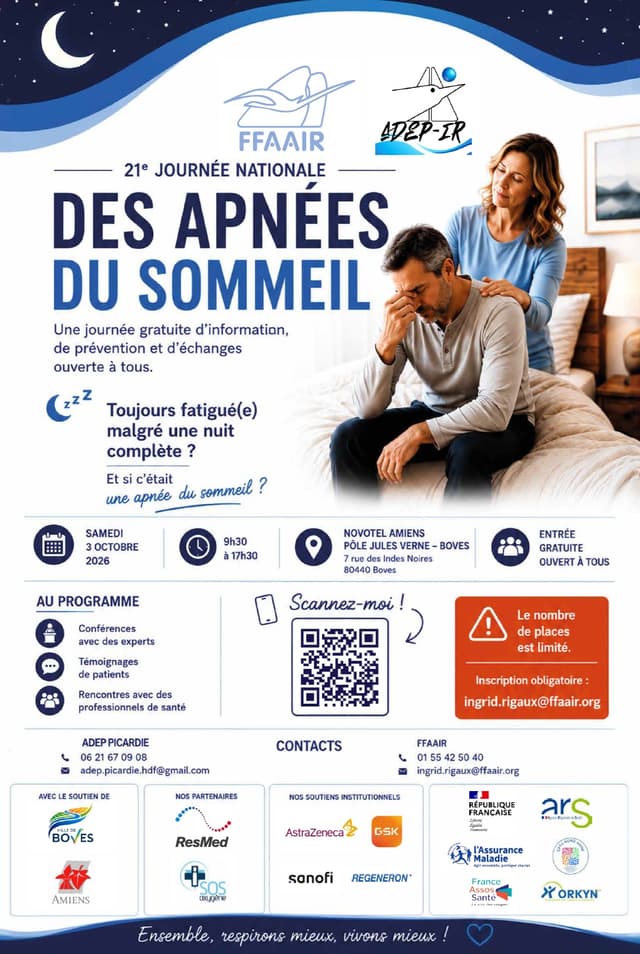 21e Journée Nationale des Apnées du sommeil