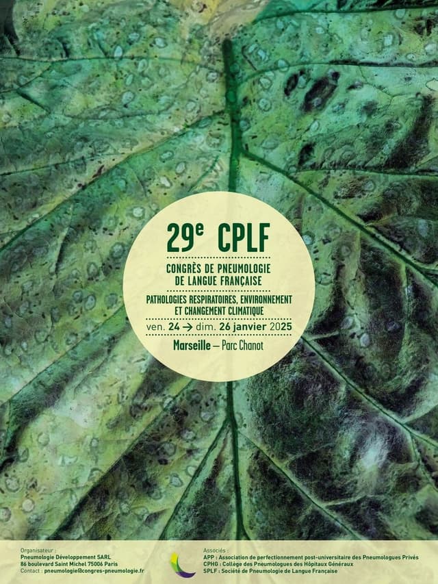Retrouvez nous au 29ème CPLF à Marseille !