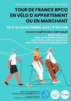 Novembre, c’est aussi le Tour de France des BPCO