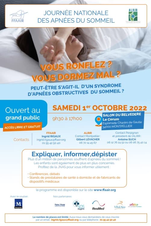 Journée Nationale des Apnées du Sommeil
