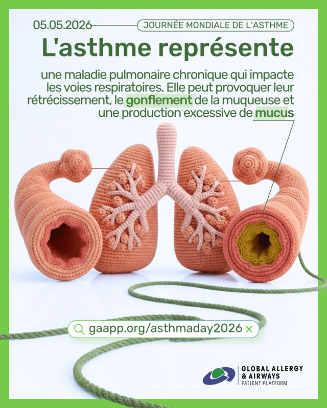 JOURNEE MONDIALE DE L'ASTHME - Partagez votre témoignage