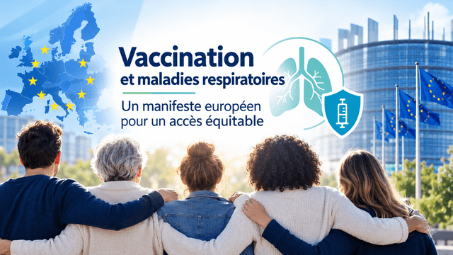 Vaccination et maladies respiratoires : un manifeste européen pour un accès équitable