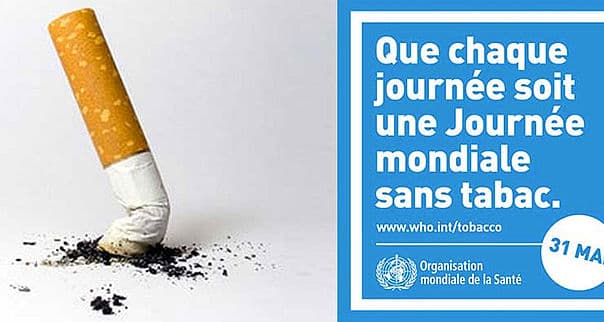  Journée mondiale sans tabac – 31 mai 2025