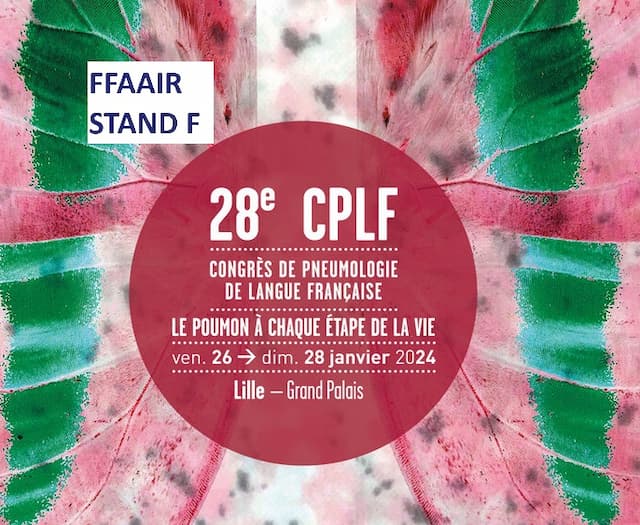 La FFAAIR présente au Congrès de Pneumologie de Langue Française
