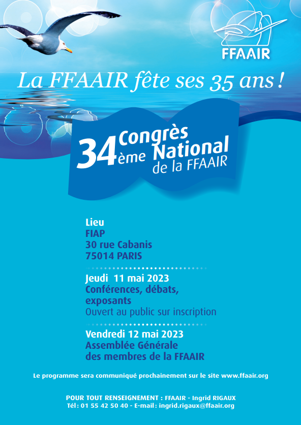  Congrès National de la FFAAIR - 11 mai 2023 à Paris
